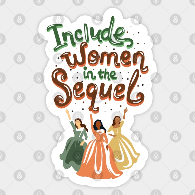 Women In The Sequel Sticker by KsuAnn